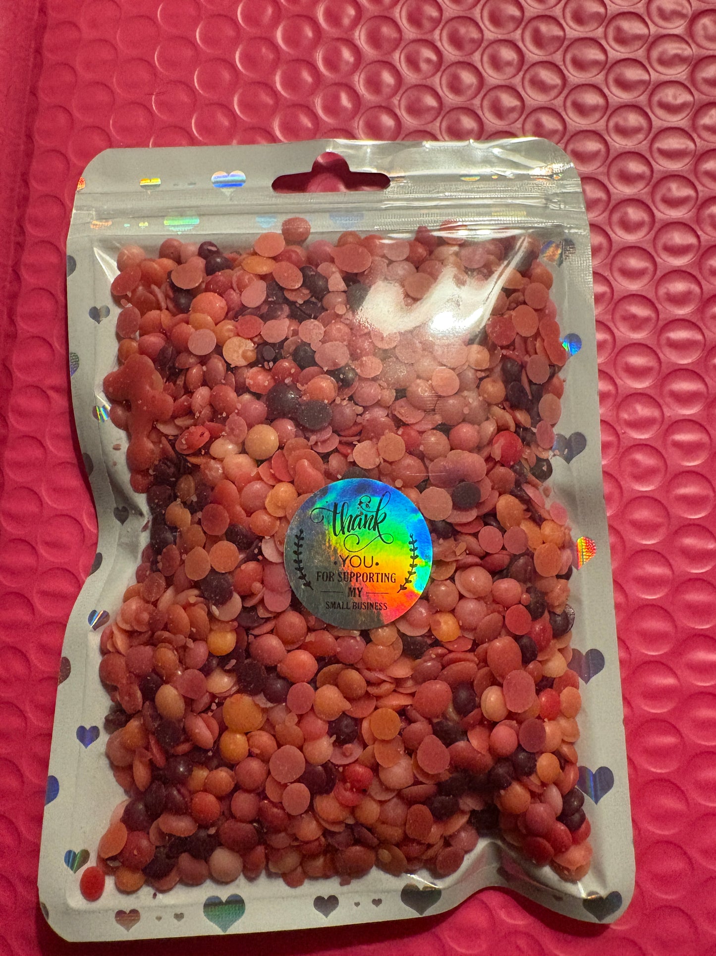 Wax melt sprinkles